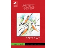 Blok szkicowy Młody Artysta, A4, 50 ark, 90g, Happy Color, Bloki, Artykuły szkolne