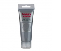 Farba akrylowa 75ml, ciemnoszary czerwonawy, Happy Color, Plastyka, Artykuły szkolne