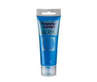 Farba akrylowa 75ml, niebieski, Happy Color, Plastyka, Artykuły szkolne