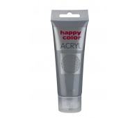 Farba akrylowa 75ml, szary, Happy Color, Plastyka, Artykuły szkolne