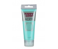 Farba akrylowa 75ml, zielony pastelowy, Happy Color, Plastyka, Artykuły szkolne