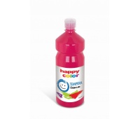 Farba Tempera Premium 1000ml, magenta, Happy Color, Plastyka, Artykuły szkolne