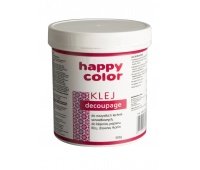 Klej do decoupage, wiaderko 250g, Happy Color, Produkty kreatywne, Artykuły szkolne