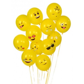 Balony Emoty Party Fiorello, Balony, Artykuły dekoracyjne