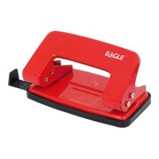 Dziurkacz EAGLE 709 R czerwony 8 kartek, Dziurkacze, Drobne akcesoria biurowe