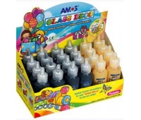 Farby witrażowe AMOS GD22D24BG - kontury, Plastyka, Artykuły szkolne
