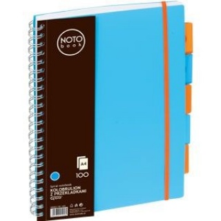 Kołobrulion Grand NOTO Book A4 100 niebieski, Zeszyty, Artykuły szkolne