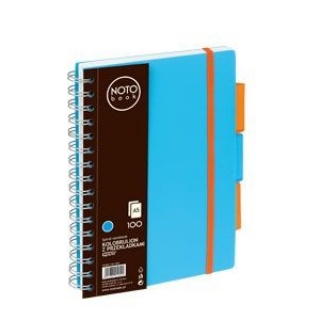 Kołobrulion Grand NOTO Book A5 100 niebieski, Zeszyty, Artykuły szkolne