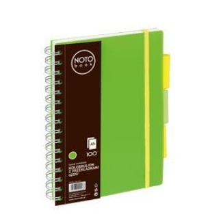 Kołobrulion Grand NOTO Book A5 100 zielony, Zeszyty, Artykuły szkolne