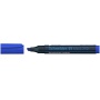 Marker permanentny SCHNEIDER Maxx 250, ścięty, 2-7mm, niebieski, Markery, Artykuły do pisania i korygowania