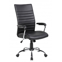 Fotel biurowy OFFICE PRODUCTS Ibiza, czarny, Krzesła i fotele, Wyposażenie biura