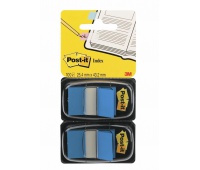 Post-it® Index Medium Flags, Blue Colour in dual pack, 50 sheets per pack