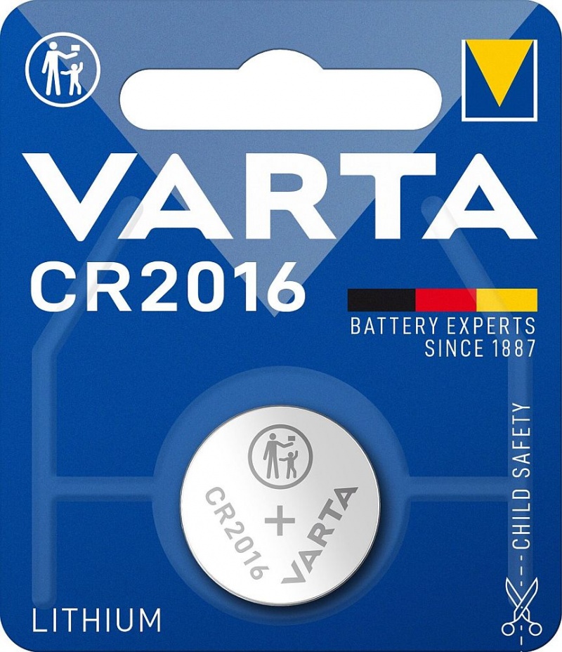 Bateria specjalistyczna VARTA CR2016 Bli1, Baterie, akumulatory i ładowarki, Urządzenia biurowe