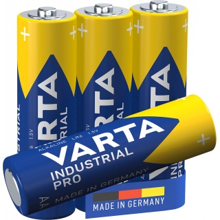 BATERIE ALKAL. LR-6 AA VARTA INDUSTRIAL PRO 4szt, Baterie, akumulatory i ładowarki, Urządzenia biurowe