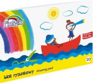 BLOK RYSUNKOWY FIORELLO A4 20k 80g A"30, Bloki, Artykuły szkolne