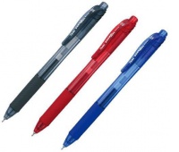 CIENKOPIS PENTEL KULKOWY BLN105 CZERWONY, Cienkopisy, pióra kulkowe, Artykuły do pisania i korygowania