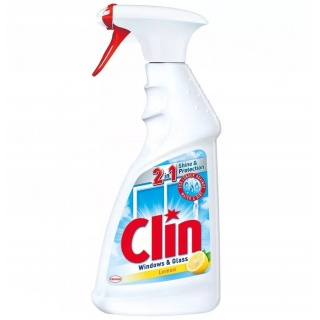 CLIN PŁYN DO SZYB POMKA 500ml, Środki czyszczące, Artykuły higieniczne i dozowniki