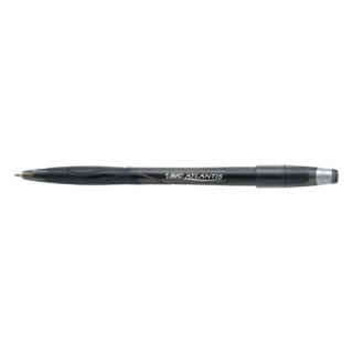 BIC Atlantis Stic Długopis czarny 1 szt, Długopisy automatyczne, Art. do pisania i korygowania
