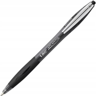 BIC Atlantis Soft Długopis czarny 1 szt, Długopisy automatyczne, Art. do pisania i korygowania