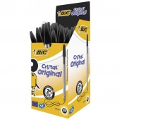 BIC Cristal Original Długopis czarny 1 szt, Długopisy, Artykuły do pisania i korygowania