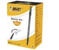 BIC Round Stic Classic Długopis czarny 1 szt, Długopisy, Artykuły do pisania i korygowania