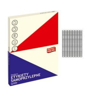 ETYKIETY SAMOPRZYLEPNE GRAND 034 BIALE 22x12, Etykiety samoprzylepne, Papier i etykiety