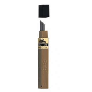 GRAFITY OŁÓWKOWE PENTEL 2B 0.5 MM HI-POLYMER,, Ołówki, Artykuły do pisania i korygowania