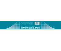 Kartoteka urlopów, Druki, Papier i etykiety