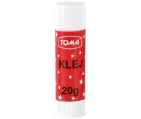 KLEJ W SZTYFCIE 20G., Kleje, Drobne akcesoria biurowe