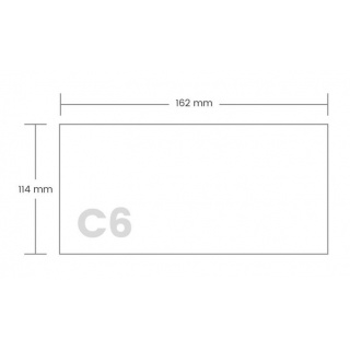 KOPERTA C6 114x162 HK BIAŁA 1000szt, Koperty, Koperty i akcesoria do wysyłek