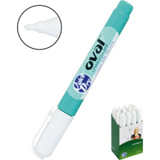KOREKTOR OVAL PLASTIKOWA KOŃCÓWKA ART-603, Korektory, Artykuły do pisania i korygowania