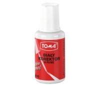 KOREKTOR W PŁYNIE 20ML, Korektory, Artykuły do pisania i korygowania