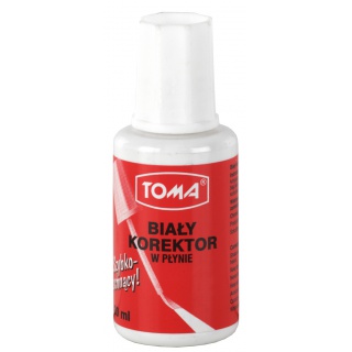 KOREKTOR W PŁYNIE 20ML, Korektory, Artykuły do pisania i korygowania