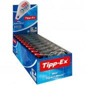 TIPP-EX Mini Pocket Mouse Korektor Pudełko 10szt, Korektory, Artykuły do pisania i korygowania