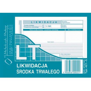 LT Likwidacja środka trwałego, Druki, Papier i etykiety