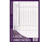 Lista obecności, Druki, Papier i etykiety