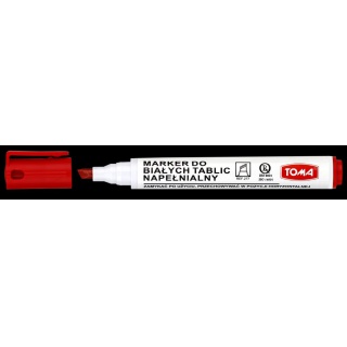 MARKER DO TABLIC SUCH. K.ŚCIĘTA CZERWONY, Markery, Artykuły do pisania i korygowania