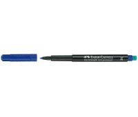 MULTIMARK OHP PERMANENTNY M NIEBIESKI FABER-CASTELL, Markery, Artykuły do pisania i korygowania