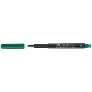 MULTIMARK OHP PERMANENTNY S ZIELONY FABER-CASTELL, Markery, Artykuły do pisania i korygowania