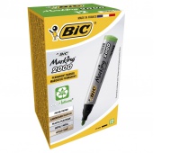 BIC Marking 2000 Ecolutions Marker zielony okrągła końcówka 1 szt, Markery, Artykuły do pisania i korygowania