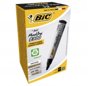 BIC Marking 2300 Ecolutions Marker czarny ścięta końcówka 1 szt, Markery, Artykuły do pisania i korygowania