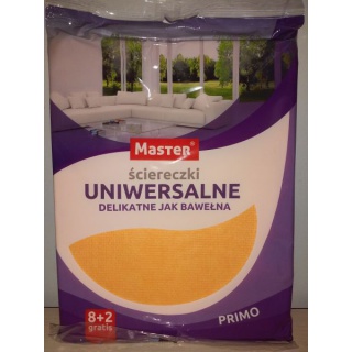 MASTER ŚCIERECZKI UNIWERS.PRIMO 8+2 GRATIS S-174, Akcesoria do sprzątania, Artykuły higieniczne i dozowniki
