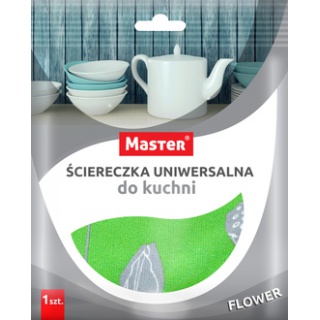 MASTER ŚCIERKA MIKROFIBRA UNIWERSALNA FORTE S-035, Akcesoria do sprzątania, Artykuły higieniczne i dozowniki