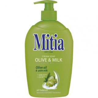 MYDŁO W PŁYNIE MITIA 500ml, Mydła i dozowniki, Artykuły higieniczne i dozowniki