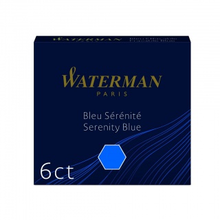 NABOJE WATERMAN INTL NIEB. FLORYDA 6szt S011090, Pióra, Artykuły do pisania i korygowania