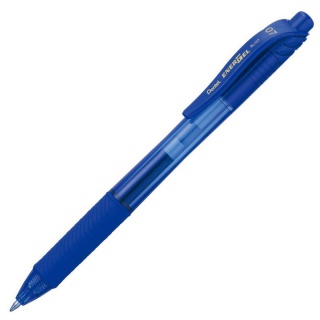 PIÓRO KULKOWE PENTEL BL107 NIEBIESKI, Cienkopisy, pióra kulkowe, Artykuły do pisania i korygowania