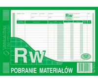 RW Pobranie materiałów, Druki, Papier i etykiety