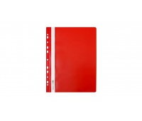 Skoroszyt twardy zawieszany A4 PVC czerwony (op. 10), Skoroszyty podstawowe, Archiwizacja dokumentów