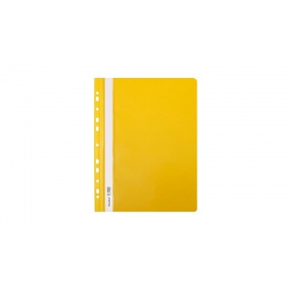 Skoroszyt twardy zawieszany A4 PVC żółty (op. 10), Skoroszyty podstawowe, Archiwizacja dokumentów