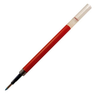 Wkład UMR-85 do długopisu żelowego UMN-152, czerwony, Uni, Żelopisy, Artykuły do pisania i korygowania
